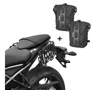 ZIEGER Porte-Sac Latéral + Sacs Taille S Compatible Avec Suzuki GSX-8S