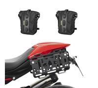 ZIEGER Porte-Sacs Latéraux S Noir, Compatible Ducati Monster, Fixation À Vis