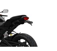 ZIEGER Pro 125 Support Plaque Moto Noir Compatible Honda CB 125 R