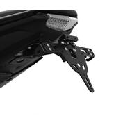 Zieger Type B Au/cz/nl/b/gr/es Yamaha Mt-125 License Plate Holder With Light Argenté