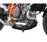 ZIEGER Protection Moteur Pour KTM 690 Duke 2012-19 Noir Aluminium 3 mm