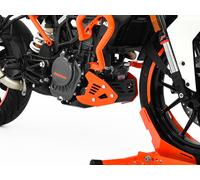 ZIEGER Protection Moteur Sous-Carter 125 Duke Année 2017-20 Noir / Orange
