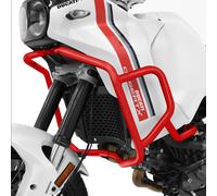ZIEGER Support De Chute Pour Ducati DesertX Protection Du Cadre Rouge
