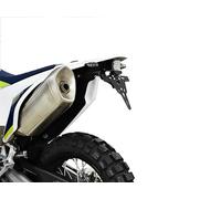 ZIEGER Support de Plaque d'immatriculation Pro Moto Compatible avec : Husqvarna 701 Enduro