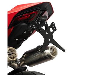 ZIEGER Support de plaque d'immatriculation X-Line - Compatible avec : Ducati Panigale V2