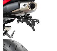 ZIEGER Support De Plaque Honda CBR 600 RR Noir Pour Fixation À Vis