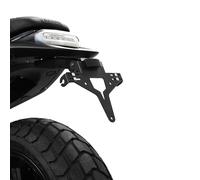 IBEX ZIEGER Support Plaque d’Immatriculation Benelli Leoncino 800 Noir 2022-26