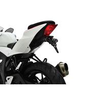 ZIEGER Support Plaque d’Immatriculation Compatible Suzuki GSX-R 125 France Noir