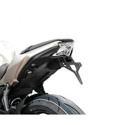 ZIEGER Support Plaque D’Immatriculation Pour Kawasaki Z650|Ninja 650 Noir, Acier