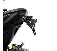 ZIEGER Support Plaque D’Immatriculation Pour Zontes ZT 125 U 2020-24 Noir