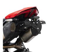 ZIEGER Support Plaque Immatriculation Compatible Ducati Hypermotard V2 Noir