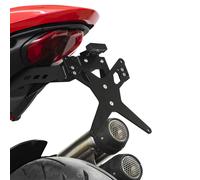 ZIEGER X-Line Support De Plaque Pour Ducati Monster Fixation À Vis Noir