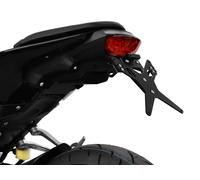 ZIEGER X-Line Support Plaque d’Immatriculation Honda CB 125 R Noir