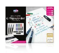 Zieler® Ensemble de 17 stylos de calligraphie complets ● conçu pour les droitiers ● Convient à tous les niveaux