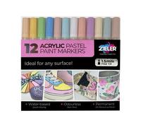 Zieler Paint Markers Pastel Fine Marker Pen Multicolore Enfants