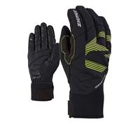Ziener 802051 Gants de Loisirs/Fonctionnels/d'extérieur pour Adultes, Respirants, Coupe-Vent, Softshell ILKO GTX INF Multisport, Vert Citron, 8, 802051