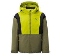 Ziener Abbe-z Ski/Veste d'hiver | Chaude, Respirante et imperméable, Vert électrique, 104 Garçon