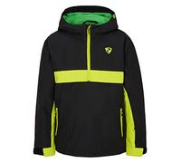 Ziener Absalom Junior Veste de ski pour garçon | imperméable, coupe-vent, chaud, Fille, 207901, noir, 104