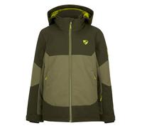 Ziener Agimo-z Ski/Veste d'hiver | Chaude, Respirante et imperméable, Kaki, 152 Garçon
