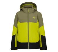 Ziener Agimo-z Ski/Veste d'hiver | Chaude, Respirante et imperméable, Vert électrique, 152 Garçon