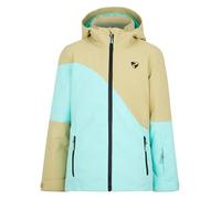 Ziener Avine-z Ski/Veste d'hiver | Chaude, Respirante et imperméable, Feuille de Sauge, 140 Fille