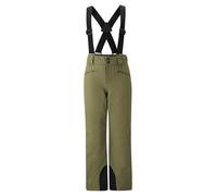 Ziener AXI-Z Pantalon de Ski/de Neige pour Enfant | Imperméable à Bretelles | Vert Moss Green, 128