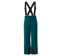 Ziener AXI-Z Pantalon de Ski pour Enfant | Imperméable à Bretelles | Turquoise Ocean Ripstop, 176