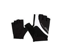 Ziener Cassi Gants de Cyclisme/VTT pour Femme | Doigts Courts - Respirant/amortissant, Blanc