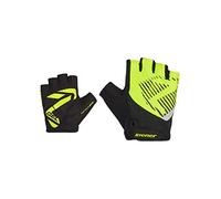 Ziener Cull Gants de vélo/VTT pour Enfant | Doigts Courts - Respirants/amortissants, Jaune Poison, Taille XL