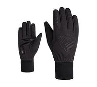 Ziener Dommi Gants de Cyclisme d'hiver en Softshell Coupe-Vent doublés, Noir, XL Mixte Enfant