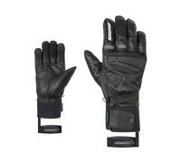 Ziener GALF-Z Gants de Ski/Sports d'hiver pour Homme | Primaloft en Cuir, Tactile, Noir, 10,5