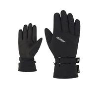 Ziener Gants de Ski/Sports d'hiver pour Femme - Gore-Tex - Très Chauds - Noir - Taille 8
