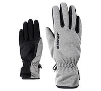 Ziener Gants de Sport pour Enfants LIMPORT Junior - Multisport - Coupe-Vent, Respirant, Gris (Gris mélangé), 6,5