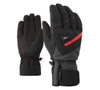 Ziener Gary AS Glove Gants de Ski Alpin pour Homme - Imperméables et Respirants - Noir (Noir/Graphite) - 7