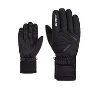 Ziener GATIS Gants de Ski/Sports d'hiver pour Homme - Imperméables et Respirants - Noir - Taille 10,5