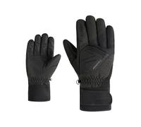 Ziener GATIS-Z Gants de Ski/Sports d'hiver pour Homme, imperméables, sans PFC, Noir tec, 9