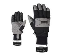Ziener Gendo Gants de Ski/Sports d'hiver pour Homme, Respirants, imperméables, Tendance, Noirs, 8,5