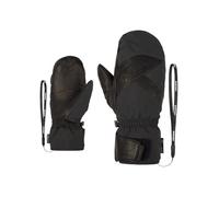 Ziener GETTERO-Z Moufles de Ski/Sports d'hiver imperméables en Laine Thermoshield, Grey Iron tec, 9