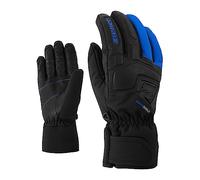 Ziener GLYXUS Gants de Ski/Sports d'hiver pour Homme, imperméables et Respirants, Bleu Persan, 9