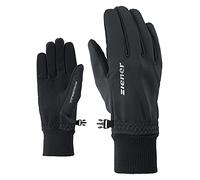 Ziener Idealist WS Multisport Gants de Loisirs/Fonctionnels/d'extérieur | Respirant, Coupe-Vent, Softshell pour Hommes, Noir, 10