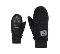Ziener ISHERPA-Z Gants de Loisirs pour Femme - Polaire en Peluche - Poignets tricotés - Noir - Taille M