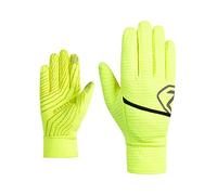 Ziener Ivano Touch Gants de Loisirs, Fonctionnels, d'extérieur | Touch, moufles à Enfiler Jaune Poison 7,5