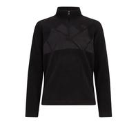 Ziener JONKI-Z Pull de Ski pour Enfant, Couche intermédiaire, en Polaire, Chaud, élastique, recyclé, Noir, 152