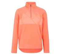 Ziener JONKI-Z Pull de Ski pour Enfants, Couche Moyenne, en Polaire, Chaud, élastique, recyclé, Vibrant Peach, 104