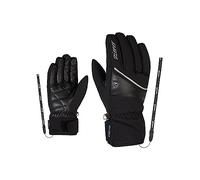 Ziener Kaika As Gants de Ski pour Femme, Femme, 801167, Noir, 6