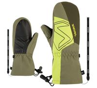 Ziener - Kid's Lavalino Aquashield AW Mitten Glove - Gants - 4 - moss green