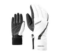 Ziener Kitty AS Gants de Ski pour Femme | Imperméables et Respirants, Blancs, 8,5