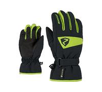 Ziener Lago GTX Gants de Ski/Sports d'hiver pour Enfant | Imperméables, Respirants, Vert Citron, 4