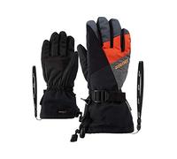 Ziener Lani GTX(r) Glove Junior Gants de Ski/Sports d'hiver | Imperméables, Respirants Enfants, Noir/Orange, 3.5