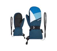 Ziener LANIC Moufles de Ski/Sports d'hiver pour Enfant | Imperméable, Respirant, hale Navy, 4